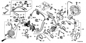 F-07   /  /   (1) (F-07 Harness / Regulator / Cable Starter (1))