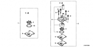 Fop-3  ,    (Fop-3 Impeller Water Pump Complect)