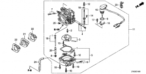 E-14-1  () (E-14-1 Carburetor (auto))