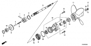 F-05    /   (F-05 Propeller Shaft / Propeller)