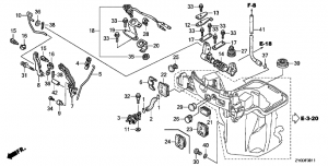 F-08-11   /   (  ) (F-08-11 Oil Case/Shift Shaft (Remote Control))