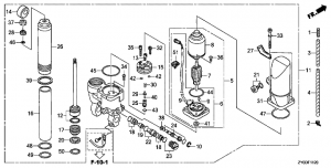 F-11-20    (F-11-20 Trim/Tilt Power Assy)