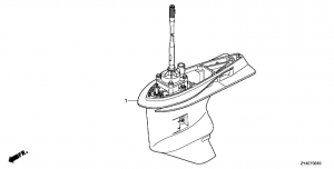 F-03-10      (F-03-10 Gear Case Assy)