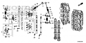 E-09-10  /   (E-09-10 Camshaft / Swing Arm)