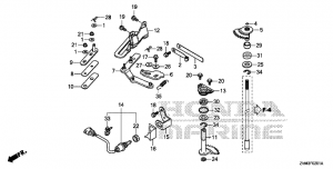 F-02-1    (Dbw) (F-02-1 Shift Shaft (Dbw))