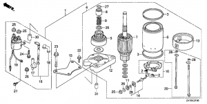 E-21   (E-21 Starter Motor)