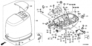 F-08  /  (F-08 Cover Motor/Lower Cover)