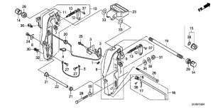 F-10-1   (F-10-1 Stern Bracket)