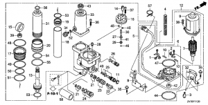 F-11-20    (F-11-20 Trim / Tilt Power Assy)