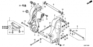 F-10   (F-10 Stern Bracket)