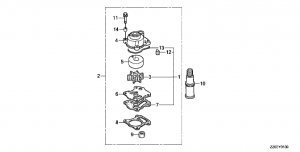 Fop-1    (Fop-1 Repair Water Pump Complect)