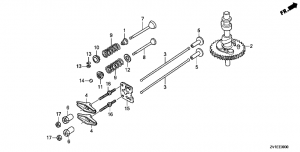 E-09  (E-09 Camshaft Assy)