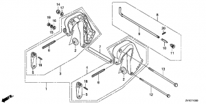 F-10   (F-10 Stern Bracket)