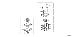 Fop-2  ,    (Fop-2 Impeller Water Pump Complect)