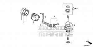 E-07  /  (E-07 Crankshaft / Piston)