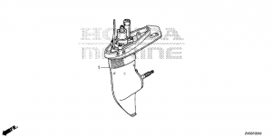 F-03-10      (F-03-10 Gear Case Assy)