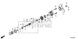 F-05    /   (F-05 Propeller Shaft / Propeller)