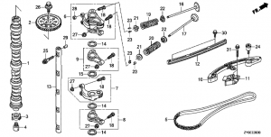 E-09  /  (E-09 Camshaft / Valve)