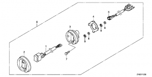 Fop-12     (Fop-12 Trolling Control Switch)