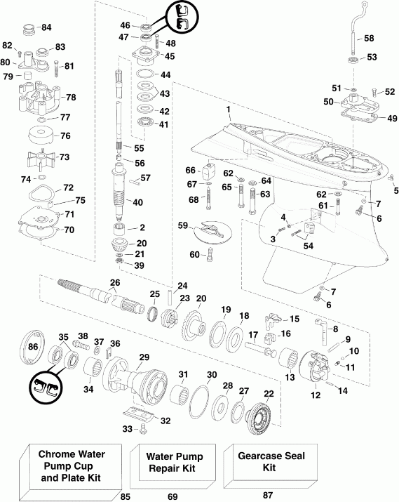 �������� ��������� ����� Evinrude E150HSLSCF  - arcase - arcase