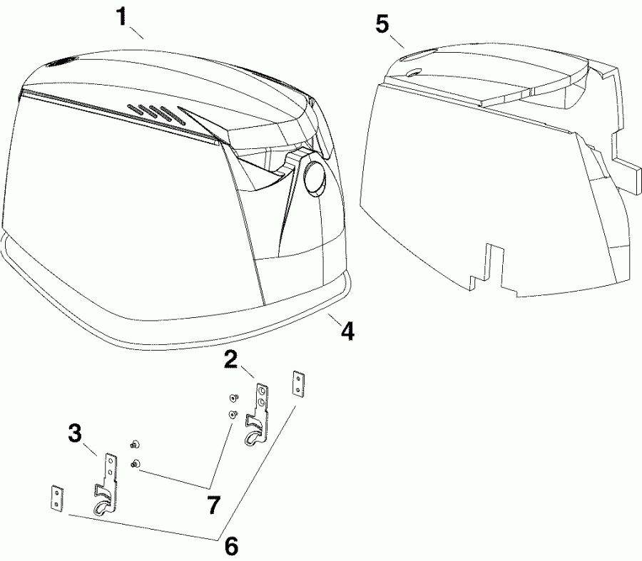   E90DPXSCB  - gine Cover - gine 