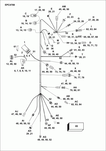   E40DHLAGA - ITALY ONLY  -  -   / electrical Harness