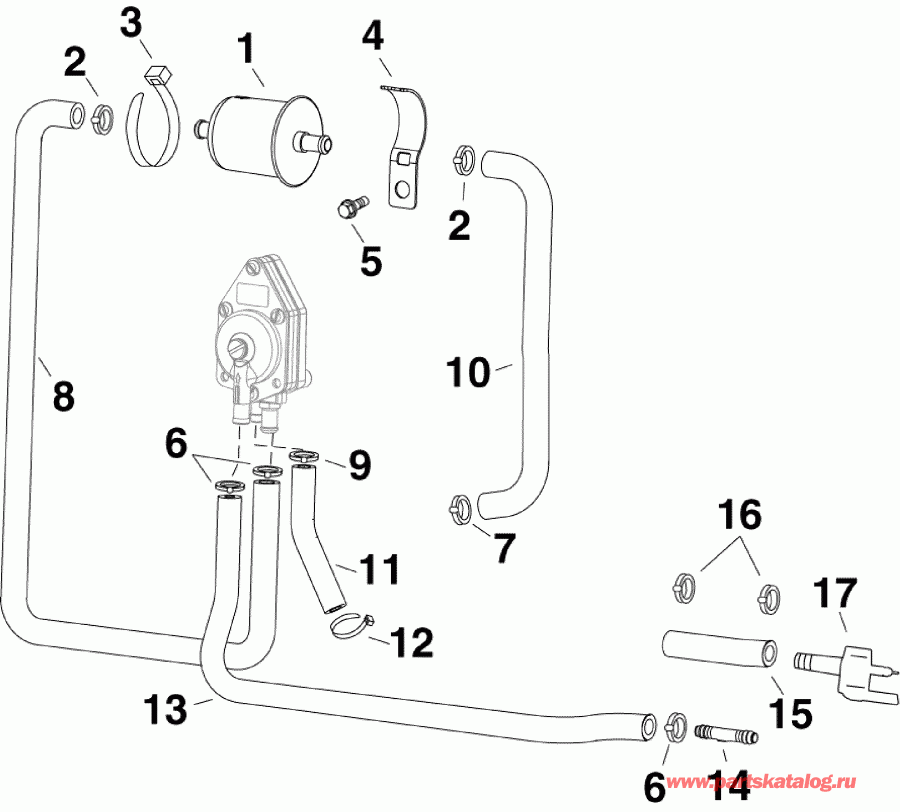 �������� ����� EVINRUDE E40DPGLAGA  - ��������� ������