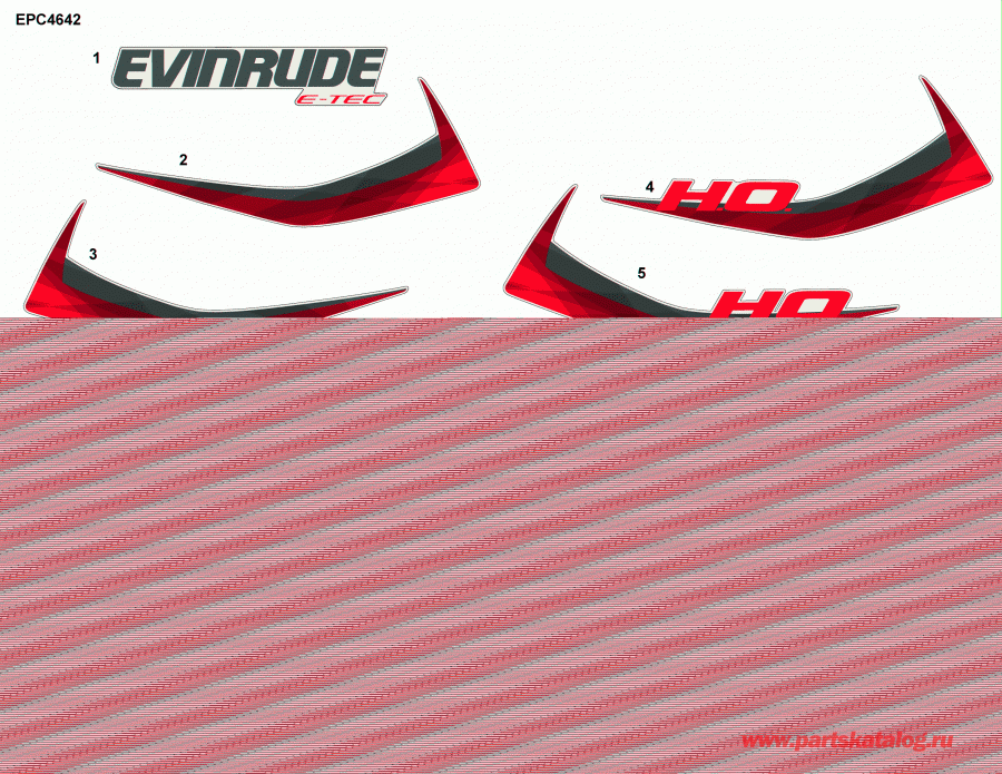 ��������� ����� EVINRUDE E40DSLAGB  - ��������