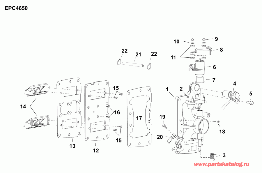 ��������� ��������� ������� B30MRLABB  - intake Manifold Assembly