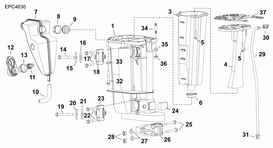   B30MRLABB  -   - exhaust Housing