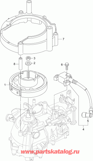    EVINRUDE B3RG4ABA  - ignition System / ignition System