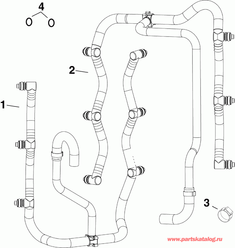 �������� ��������� ����� EVINRUDE E200DGLABF  - ��������� ����������s
