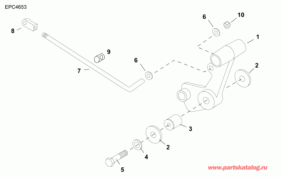 ��������� ������� E30MRLABA  - shift Lever