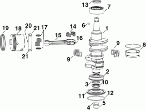 05-2_�������� & ������ (05-2_crankshaft & Pistons)