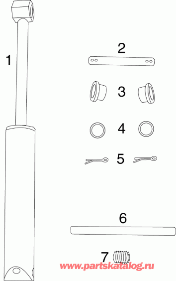 �������� ��������� ����� ������� E55MRLABA  - tilt Assist ������� / tilt Assist Cylinder