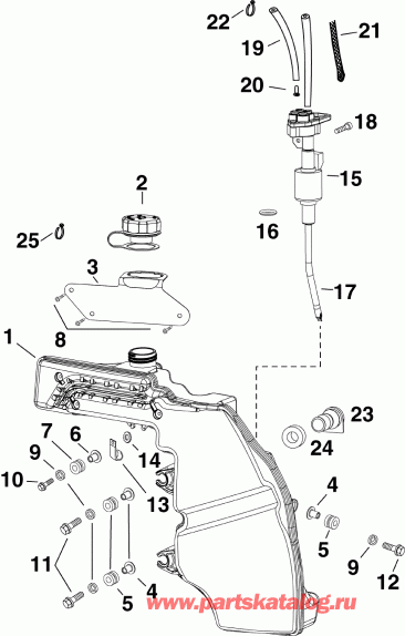 �������� ��������� ����� Evinrude E55MRLABF  - �������� ��� & �����