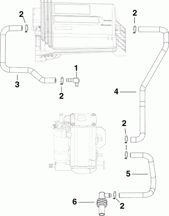    E115DPXAFB  -   / cooling Hoses
