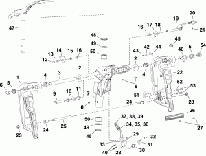 06-3_���������� ��������� - ���������� �������� (06-3_swivel Bracket - Power Tilt)