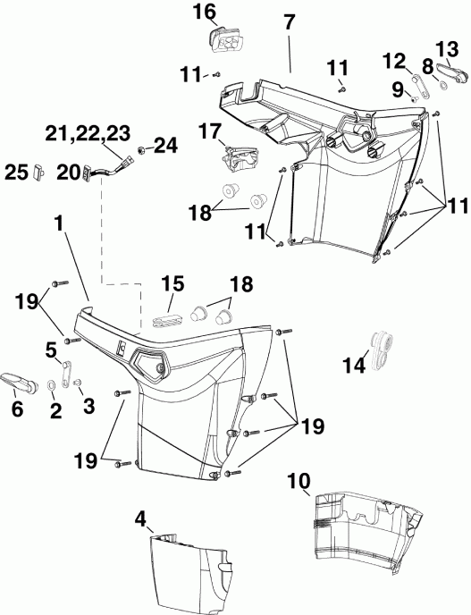   E60DSLAFA  - lower Engine Cover