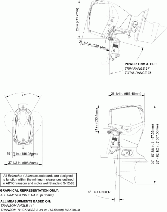     E65GLAFA  - profile Drawing /  