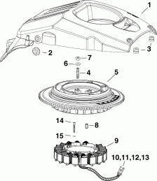 02-3_������� & ������ (02-3_flywheel & Stator)