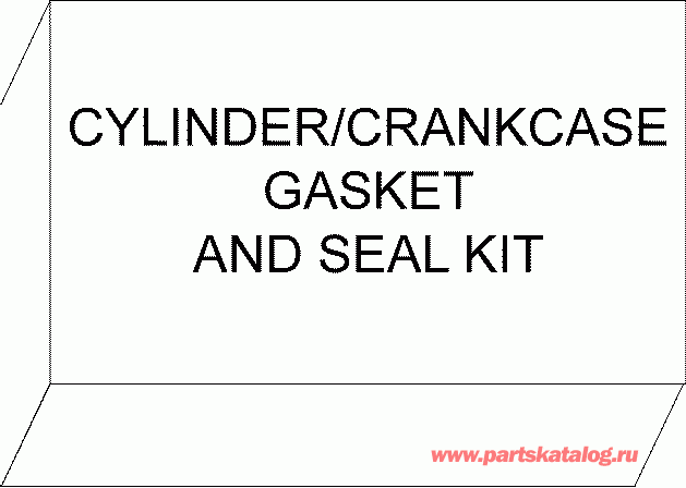 ��������� �������� ����� ������� DE300CZISS  - linder & Crankcase Gasket & Seal Kit