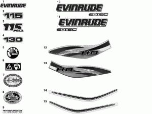 �������� - ����� (Decals - White)