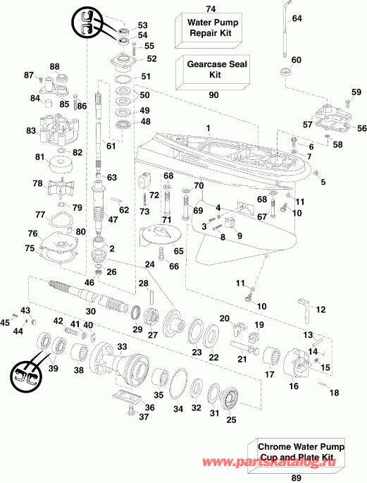 ����� EVINRUDE E175DPLIIB  - ype