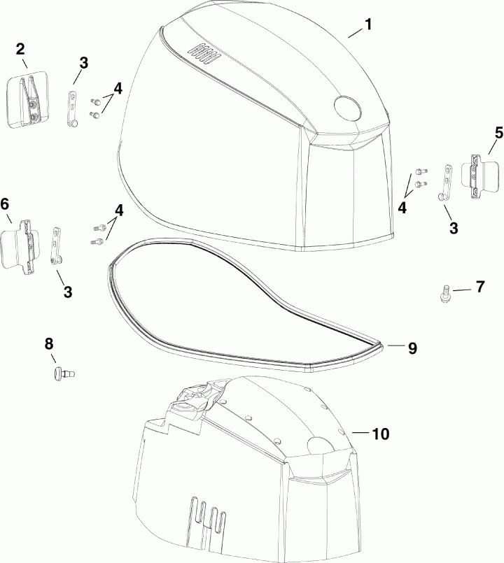    E300DPXIIA  - gine Cover - gine 