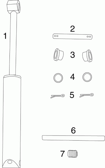 ��������� �������� ����� Evinrude E65WDRLIIA  - lt Assist Cylinder / lt Assist �������