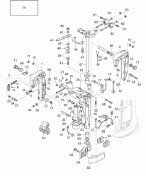16-4_stern &   (pl, Px, Tp, Models) (16-4_stern & Swivel Bracket (pl, Px, Tp, Models))