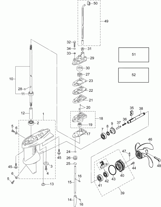 ��������� ��������� ������� B3R4INS  - �������� / gearcase