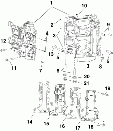 ������� / ������ ��������� (Cylinder/crankcase)