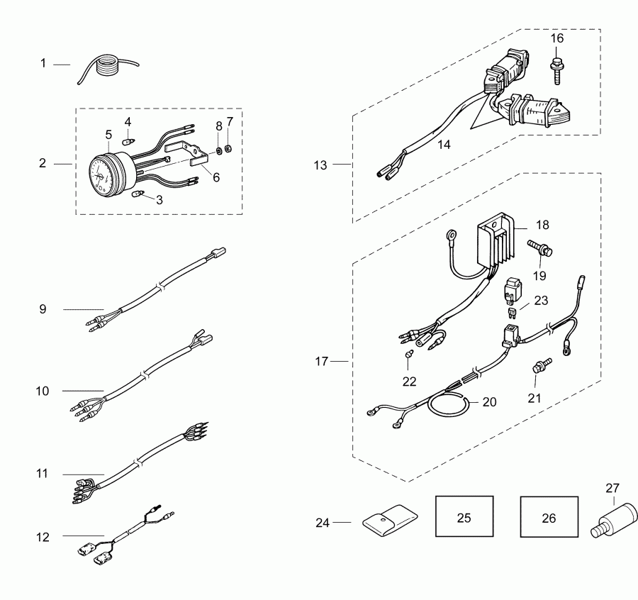  EVINRUDE E10TPX4AAA  - accessories - ����������